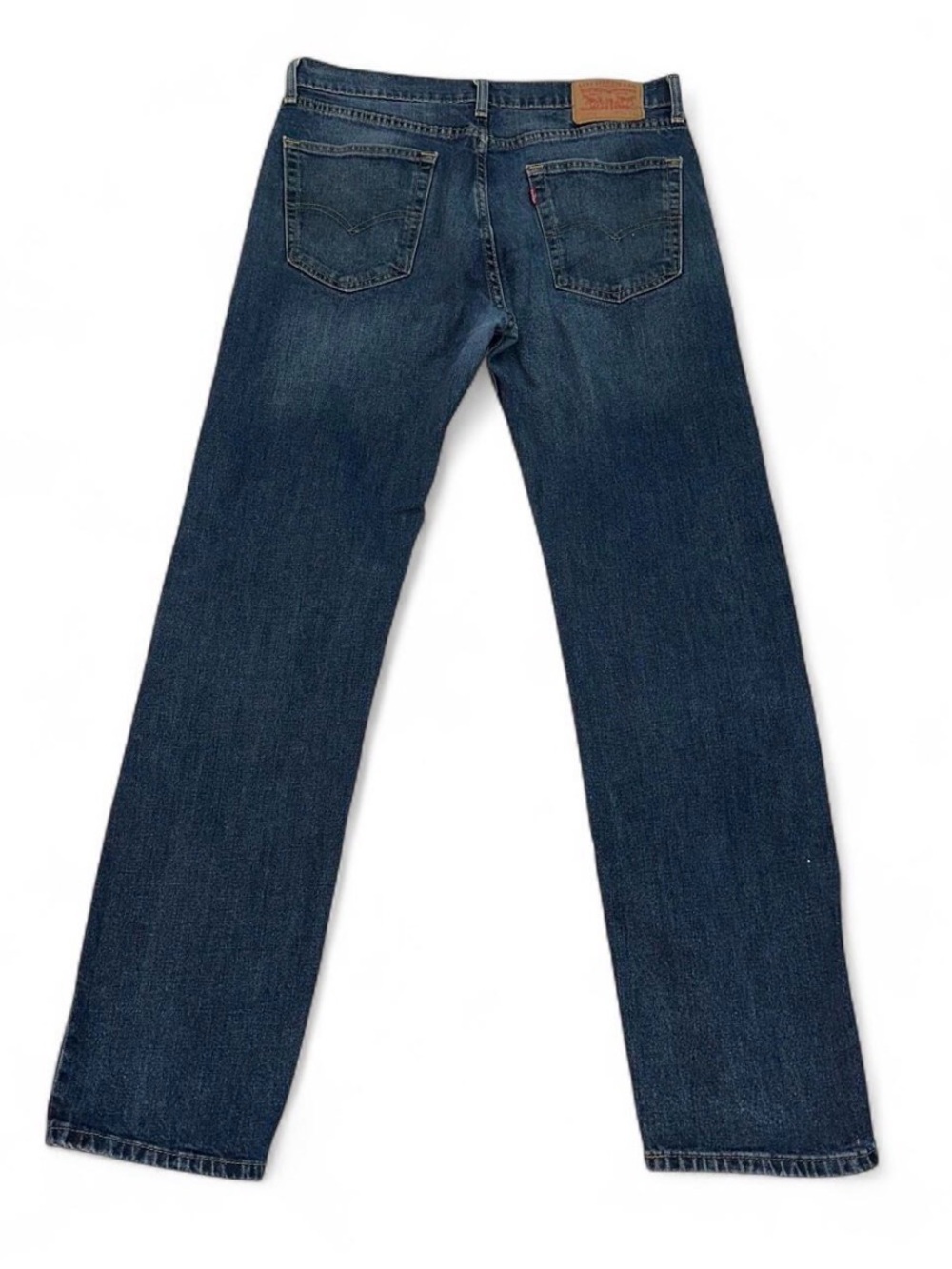 Levi's Men's Dark Indigo Straight Leg Jeans 34 W 34 L